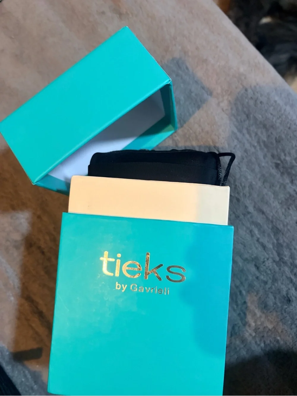 Tieks Brand New Black and Teal Foldable Ballet Flats - Picture 7 of 7